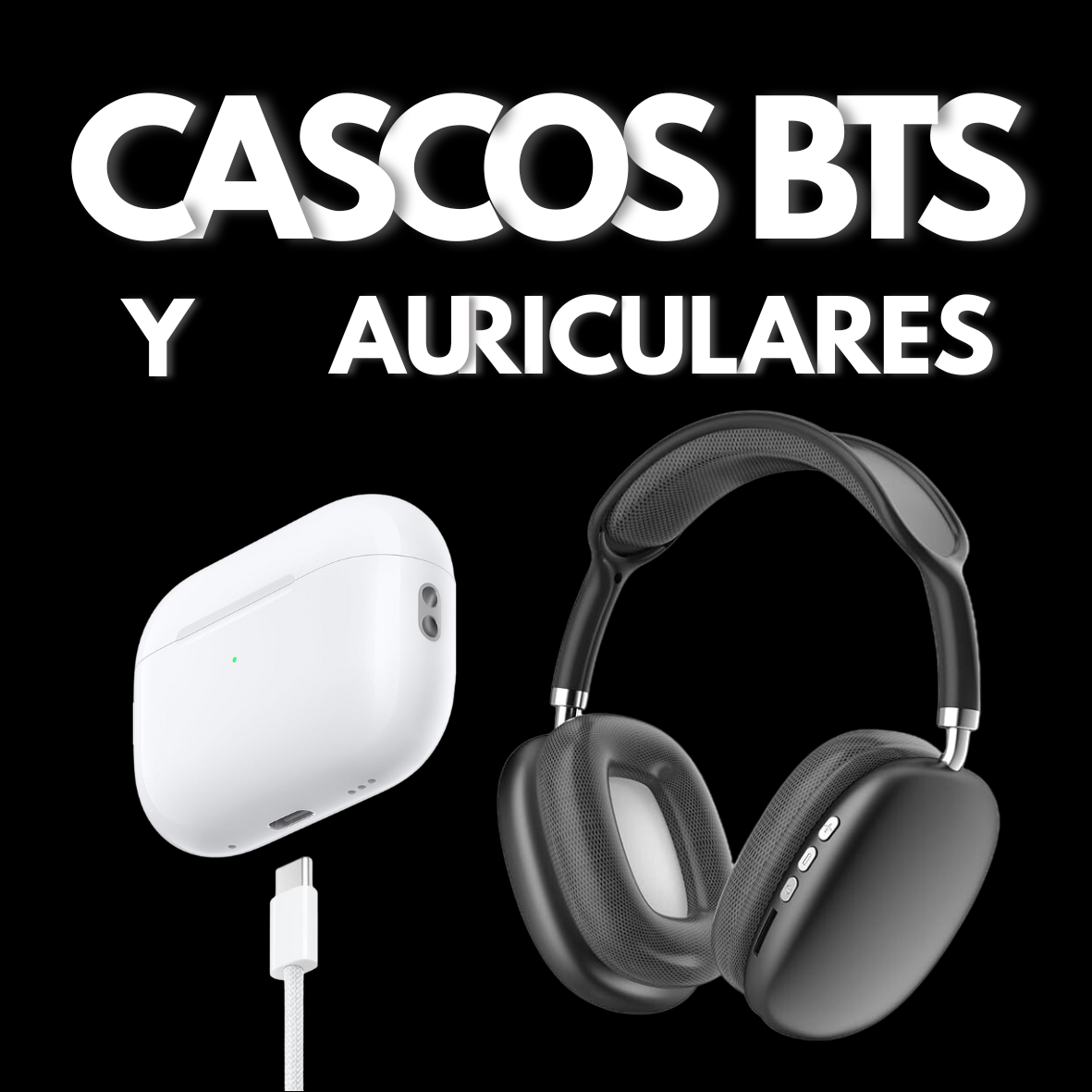 AURICULARES BTS / CASCOS / CABLE