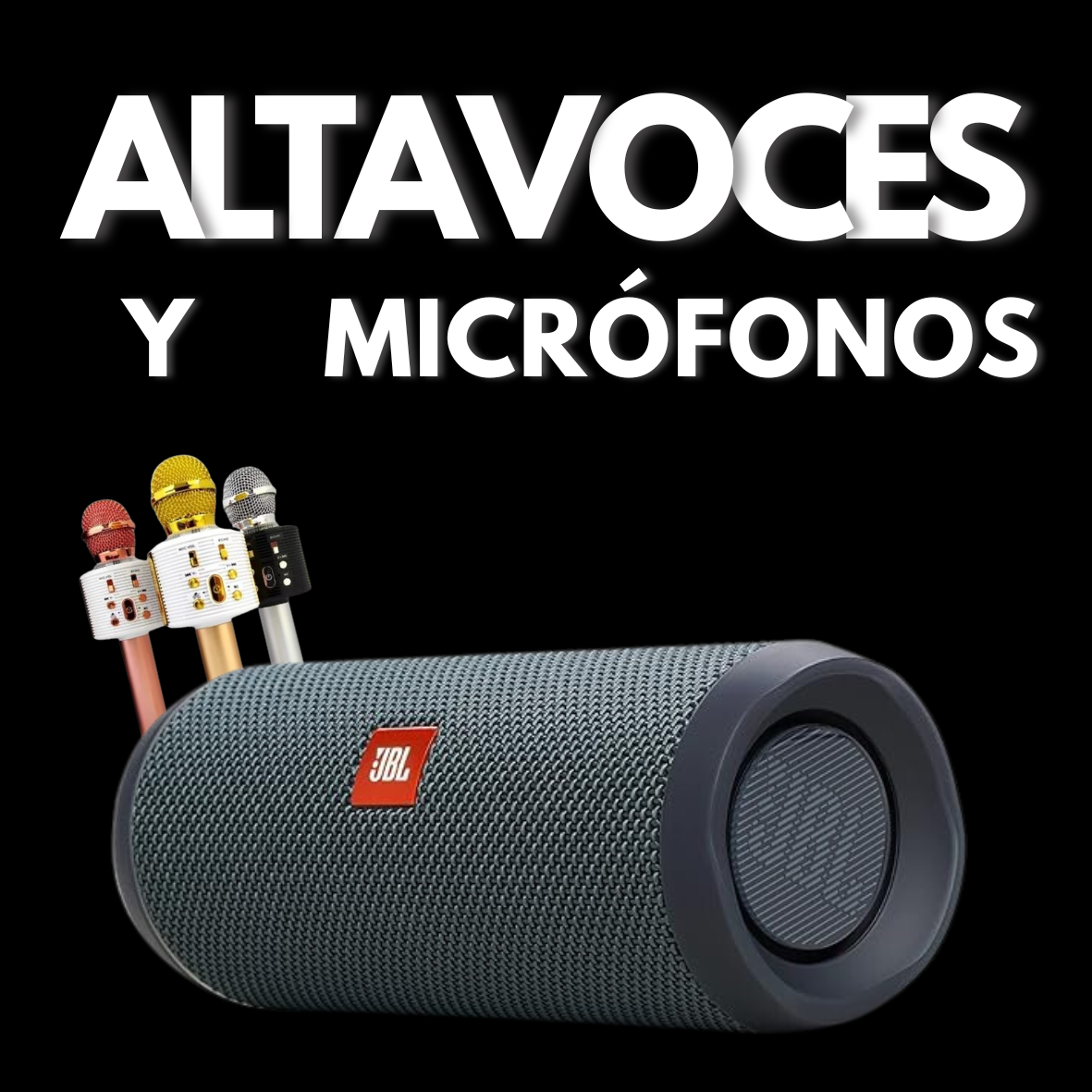 ALTAVOCES Y MICROFONOS