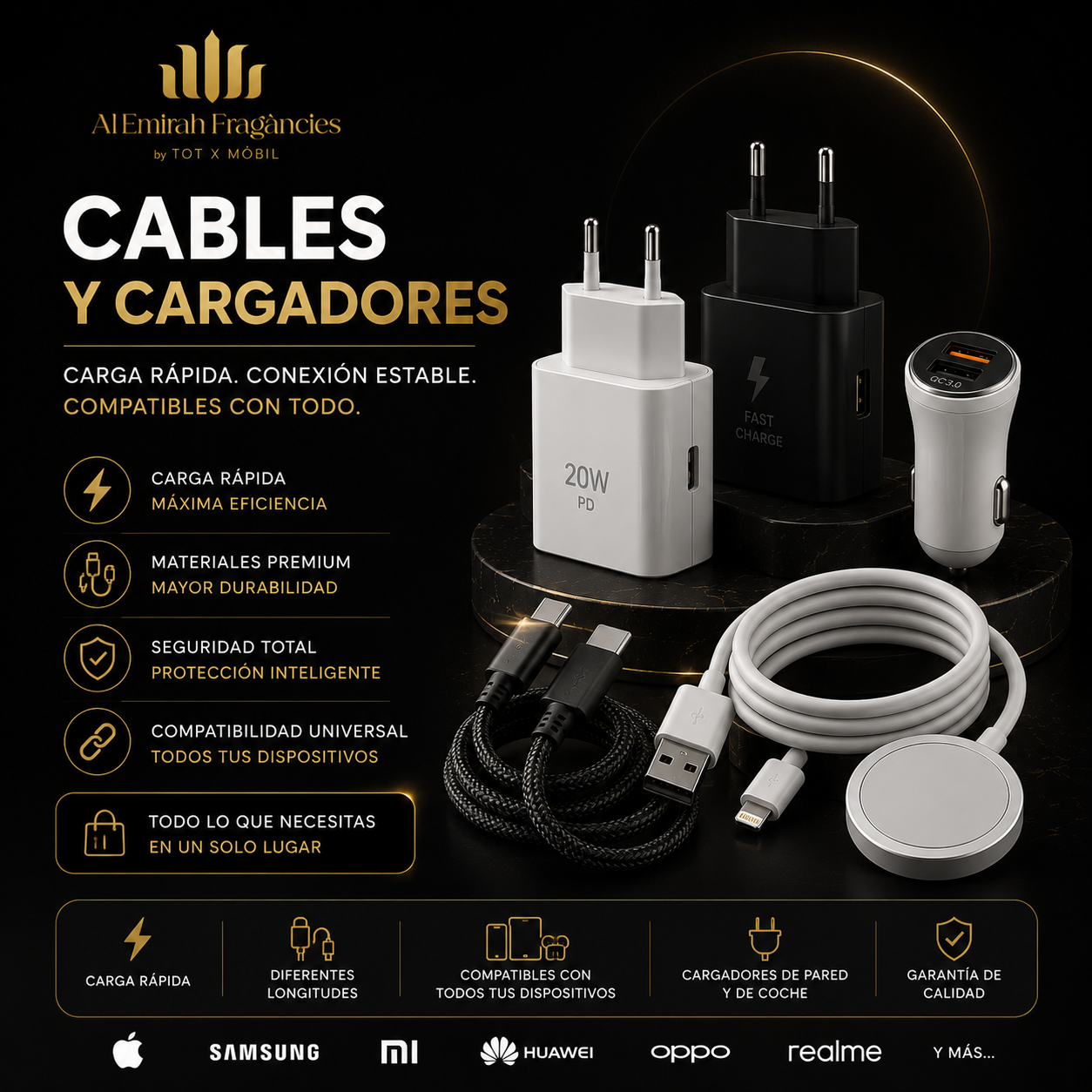 Cables y Cargadores