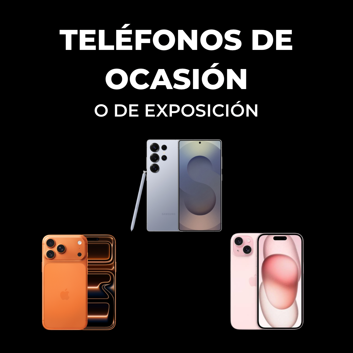Teléfonos de Exposición y Ocasión
