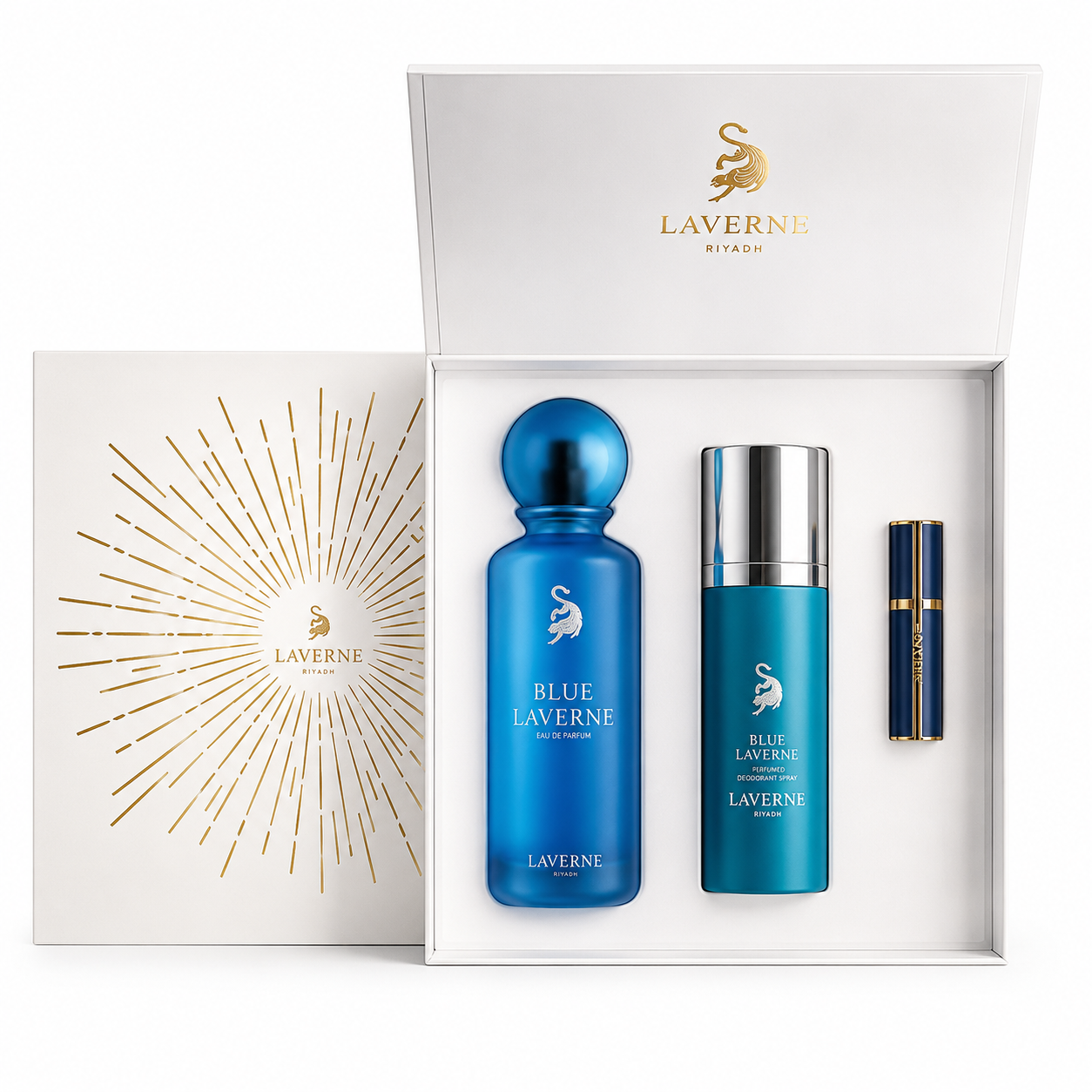 Laverne - Gift Set Blue Laverne 7am - 200ml - Eau De Parfum - Perfume Masculino