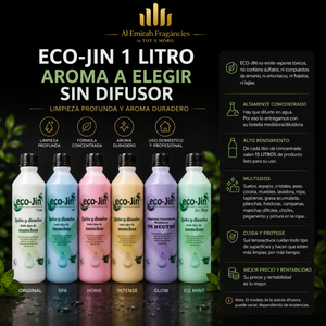 Eco-Jin 1 Litro / Fragancia a escoger