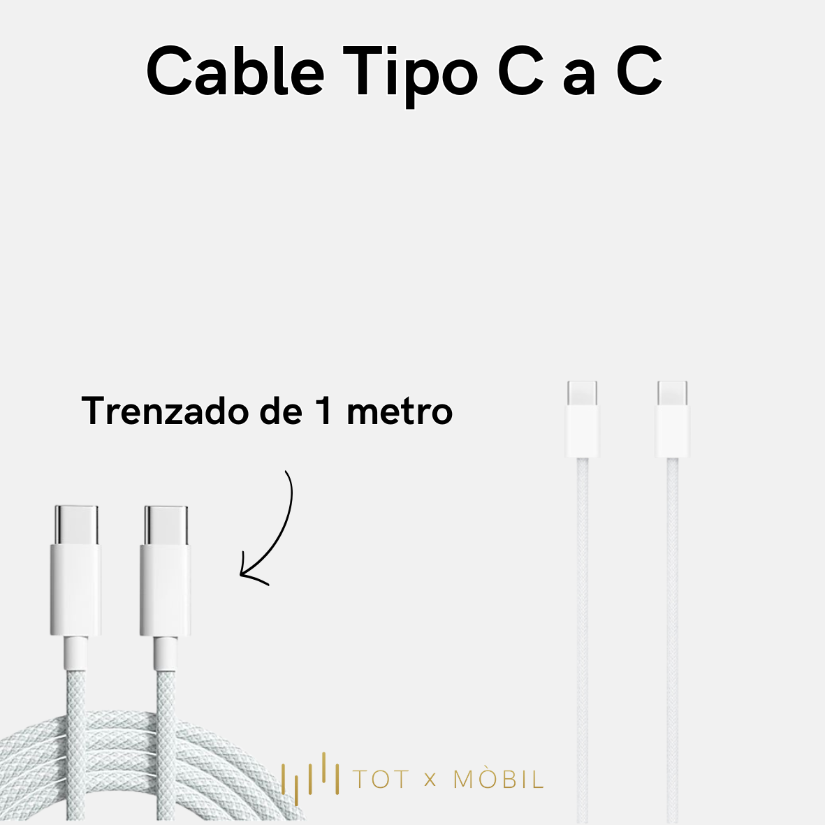 Cable de Tipus C Trenat