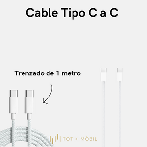 Cable de Tipo C Trenzado