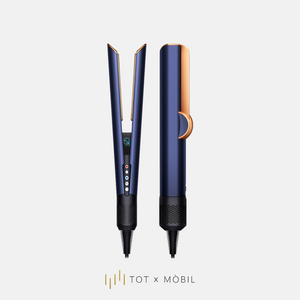 Plancha de Pelo Tipo Dyson Airstrait Color Azul