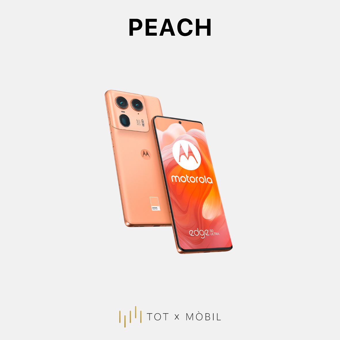 Motorola Edge 50 Ultra 1TB – Peach (De Ocasión)