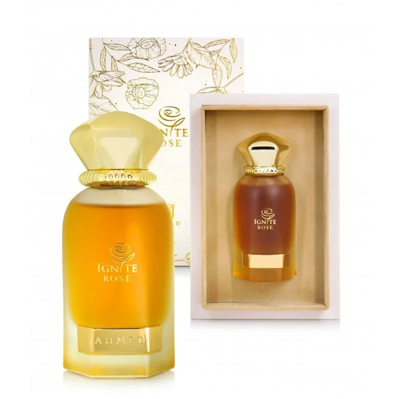 Ahmed Al Maghribi Ignite Rose Perfume - Unisex - 60ml